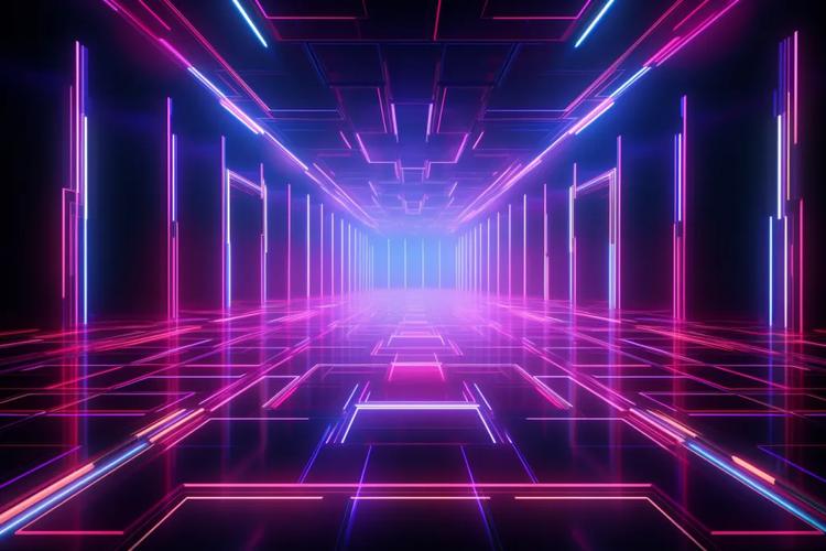 霓虹溯游 赛博云游科技视觉下的数字生命图景